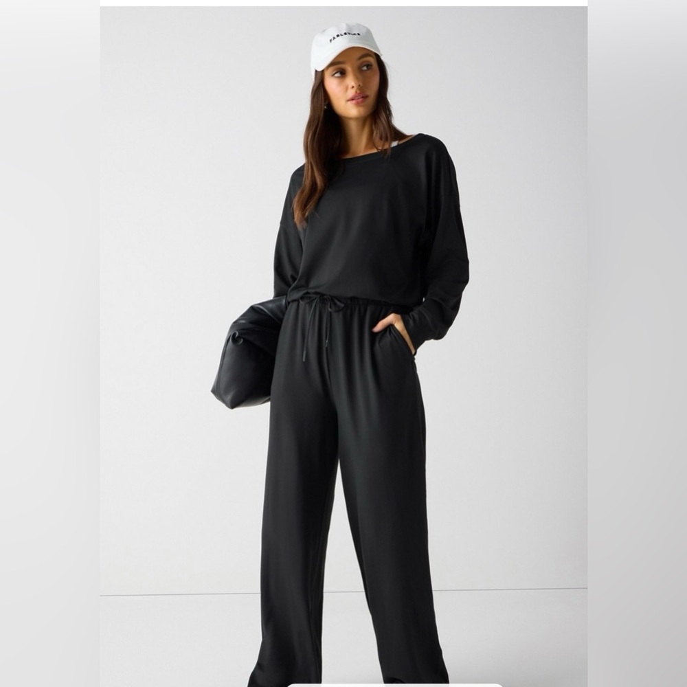 Fabletics Cloud Jersey Off Shoulder Onesie